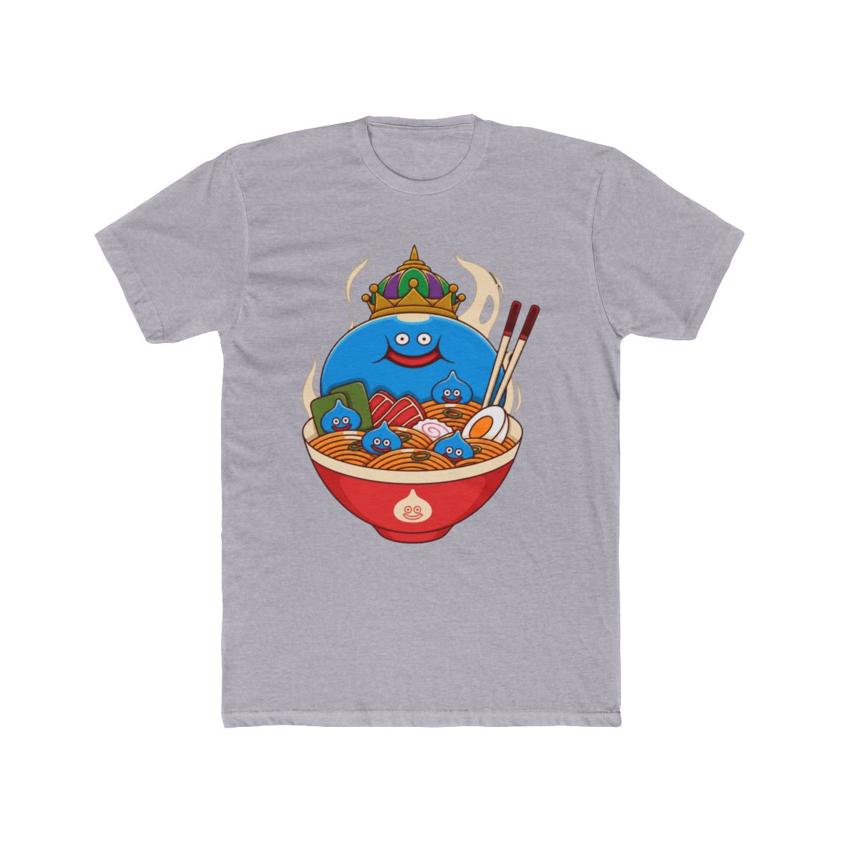 King Slime Ramen T Shirt | Dragon Quest - alternate angle 5, merchandise