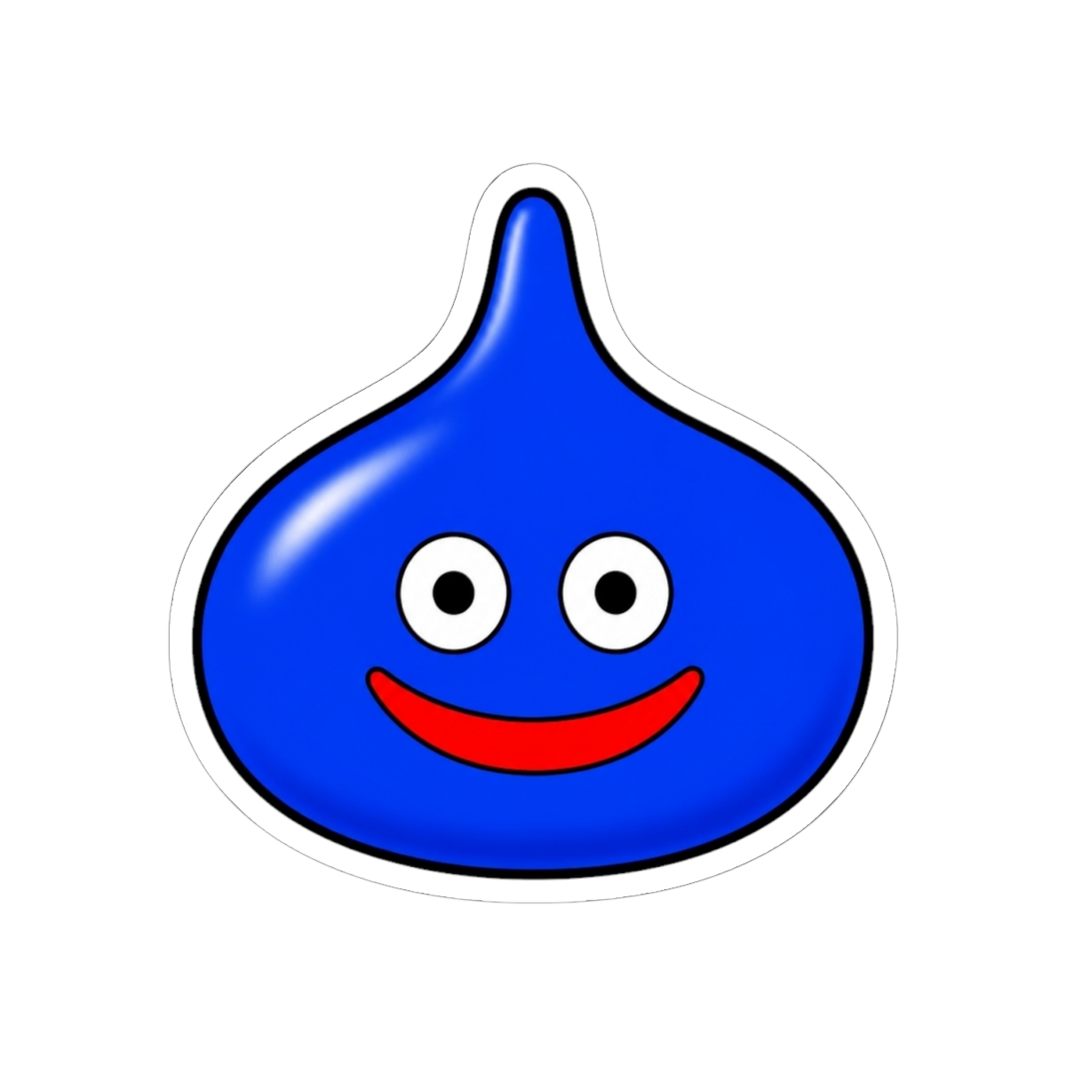 MS Paint - guy from dragon quest Sticker - alternate angle 1, merchandise