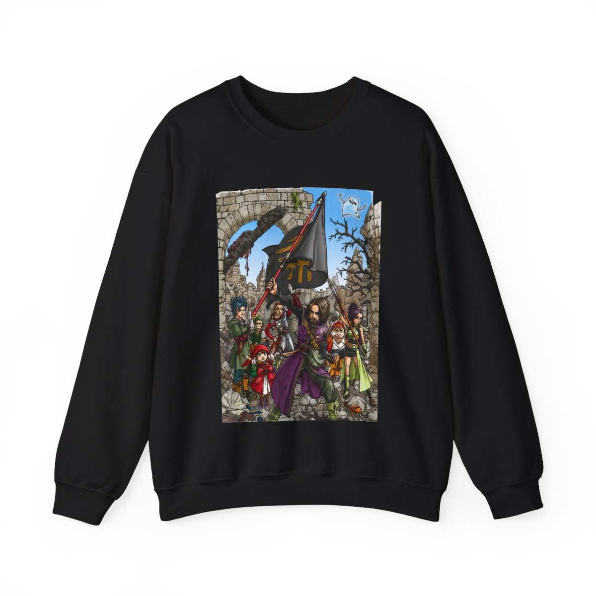 Dragon Quest Crewneck - alternate angle 4, merchandise